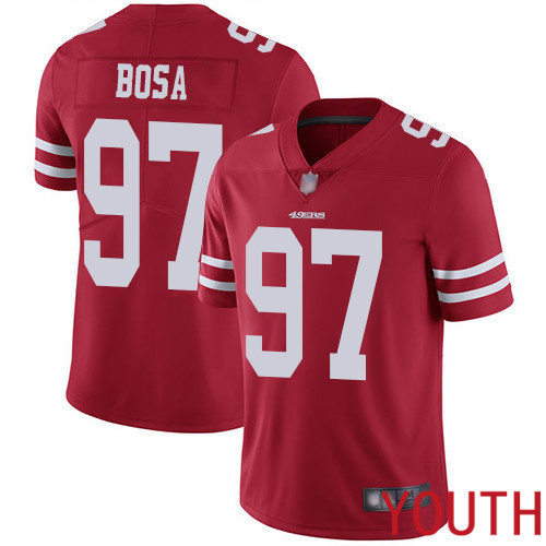 San Francisco 49ers Limited Red Youth Nick Bosa Home NFL Jersey #97 Vapor Untouchable->youth nfl jersey->Youth Jersey